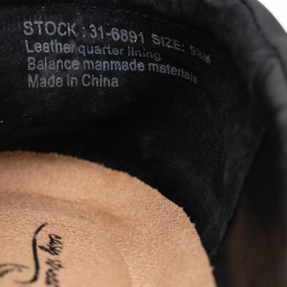 Easy Street - Belen‎ Black Slip-On Sneaker Size 9.5 NIB | Comfort Walking Shoe